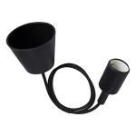 Colgantes Moderno Silicona Cable Textil 1mt Apto Led Vintage - Imagen 13
