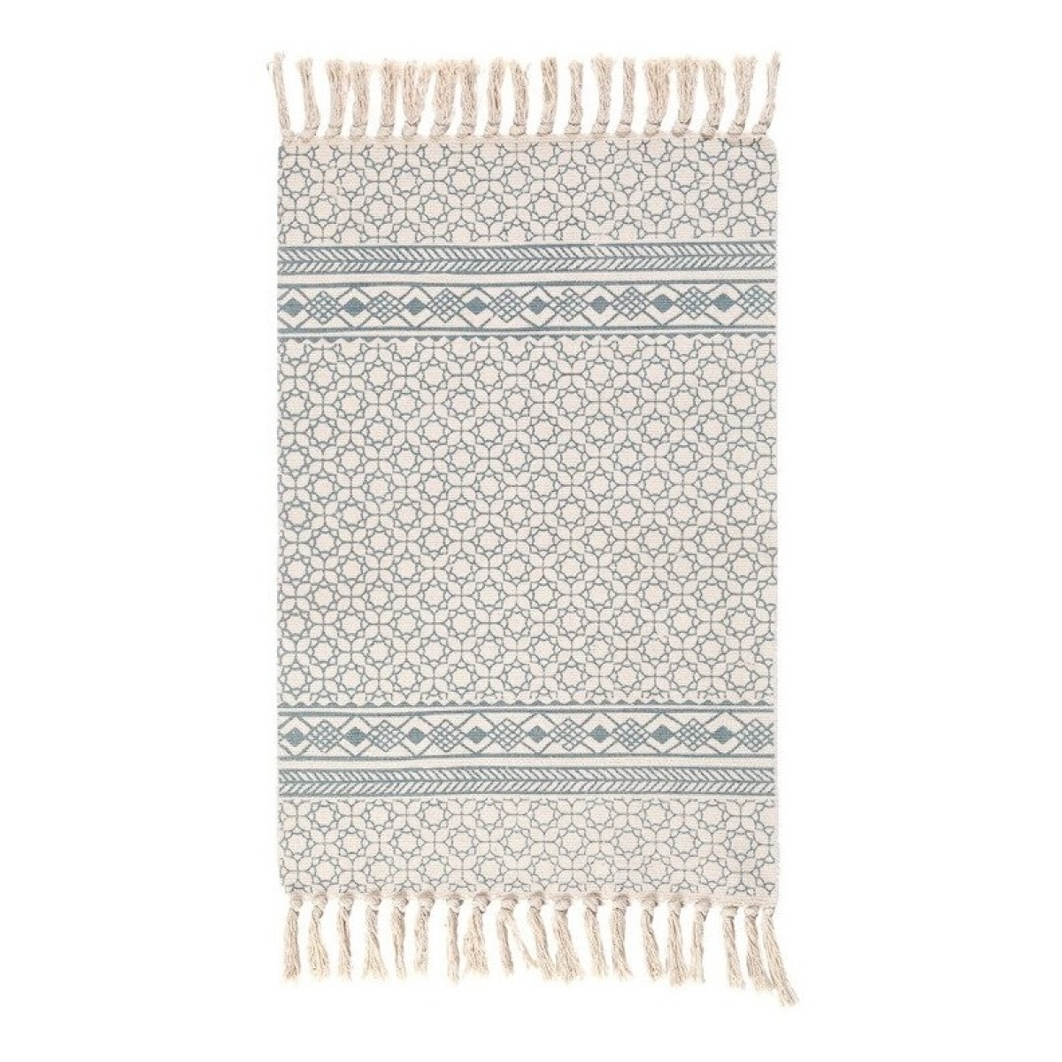 Alfombras Nórdicas Vintage Con Borlas Flecos Textil 90 Cm - Imagen 33