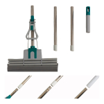 Lampazo Mopa Magico Super Absorbente Magic 38cm Escurridor Color Verde Petroleo - Imagen 5