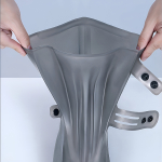 Cubre Zapatos Bota Impermeable Silicona Lluvia - Caña Media - Imagen 6