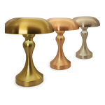 Lámpara Clásica Forma De Hongo Táctil Inalambrica Mesa - Imagen 13