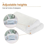 Almohada Viscoelástica Con Memoria Ortopédica - Imagen 6