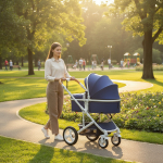 Cochecito De Bebé Belecco 535-q3 Diseño Moderno - Imagen 3