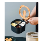 Especiero Organizador Especias Mesada Con Tapa Y Cucharas - Imagen 6