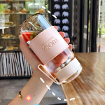 Botella Reutilizable Para Agua Con Filtro Vidrio - 340ml - Imagen 6