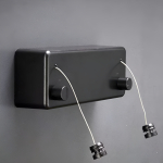 Tender Para Ropa Tendedero Retractil Doble Para Pared - Imagen 11