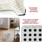 Banco Banquito Plegable Plastico Practico Adultos - Imagen 7