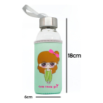 Botella De Agua De Vidrio Con Funda De Neopreno 300ml - Imagen 7