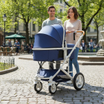 Cochecito De Bebé Belecco 535-q3 Diseño Moderno - Imagen 5