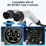Cable De Carga Tipo 2 Para Vehículo Auto Eléctrico - Imagen 5