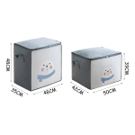 Caja Organizadora De Tela Ideal Juguetes Ropa 50x42x39cm - Imagen 3