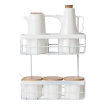 Organizador Soporte Estante Colgante Almacenar Baño Cocina - Imagen 6