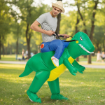 Disfraz Inflable Adulto Dinosaurio Fiestas Halloween - Imagen 4