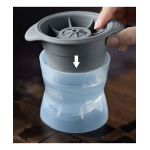 Molde De Hielo Esferico Hielera Silicona Plastico - Imagen 12