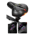 Asiento Para Bicicleta Confortable Anti Prostático Ciclismo - Imagen 9