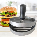 Molde Para Hamburguesas Individual De Metal Prensa - Imagen 2