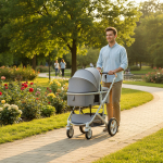 Cochecito De Bebé Belecco 535-q3 Diseño Moderno - Imagen 12