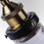 Lampara Para Techo Colgante Vidrio Vintage Floron - Imagen 14