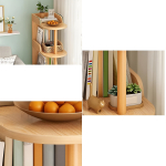 Mesa De Noche Organizador De 3 Estantes Para Dormitorio - Imagen 8