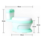 Pelela Infantil De Entrenamiento Water Orinal Con Cisterna - Imagen 10