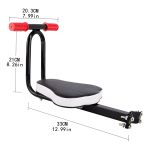 Silla Niño Asiento Frontal De Bicicleta Seguridad Infantil - Imagen 2