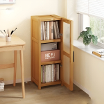 Mueble Organizador Biblioteca Con Puertas Cristalero - Imagen 2