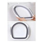 Colador De Silicona Plegable Lava Vegetales Frutas Cocina - Imagen 9