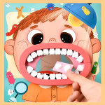 Juego Montessori De Madera Dentista Para Niños Imantado - Imagen 9