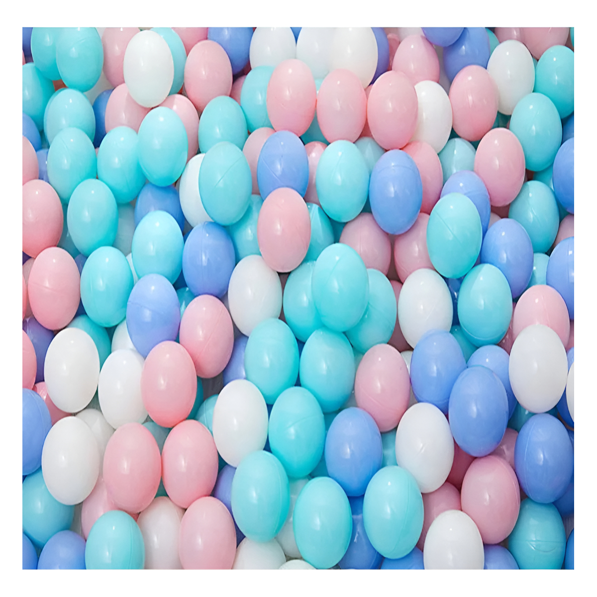 Set X50 Pelotas De Colores Para Casa Juego Pelotero Infantil - Imagen 2