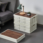 Caja De Almacenamiento Plegable Multifuncional Tapa 38,5x27 - Imagen 4