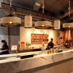 Lampara De Techo Cuerda De Cañamo Retro Industrial 40cm - Imagen 2