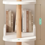 Mesa De Noche Organizador De 3 Estantes Para Dormitorio - Imagen 3