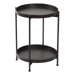 Mesa Doble Nórdica Auxiliar De Hierro Chica - Imagen 4