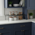 Estanteria Doble Parrillas Organizadoras Apilables Metal - Imagen 5