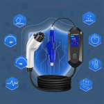 Cargador Portátil De Auto Eléctrico Tipo 2 Con Schuko 32a - Imagen 5