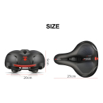 Asiento Para Bicicleta Confortable Anti Prostático Ciclismo - Imagen 8