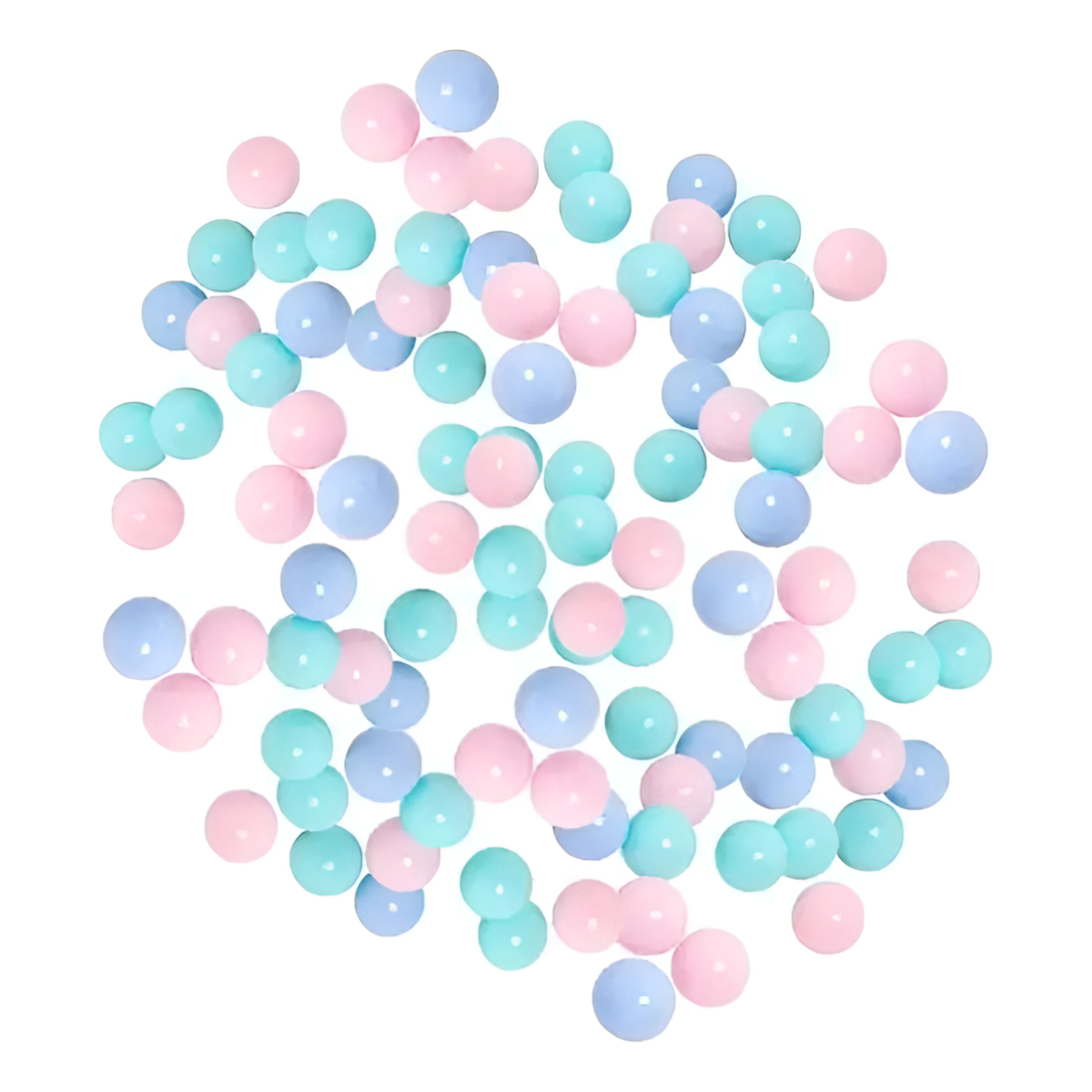 Set X50 Pelotas De Colores Para Casa Juego Pelotero Infantil - Imagen 1
