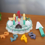 Juguete De Madera Torta De Cumpleaños De Madera - Imagen 4