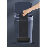 Tacho Basura Papelera Automática 16l Basurero Recargable - Imagen 5