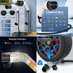 Cable De Carga Tipo 2 Para Vehículo Auto Eléctrico - Imagen 4