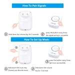 Timbre Inalámbrico 110 Db Enchufe Inteligente 300 Metros - Imagen 12