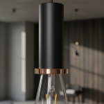 Lámpara Colgante E27 Sin Pantalla Retro Industrial - Imagen 4