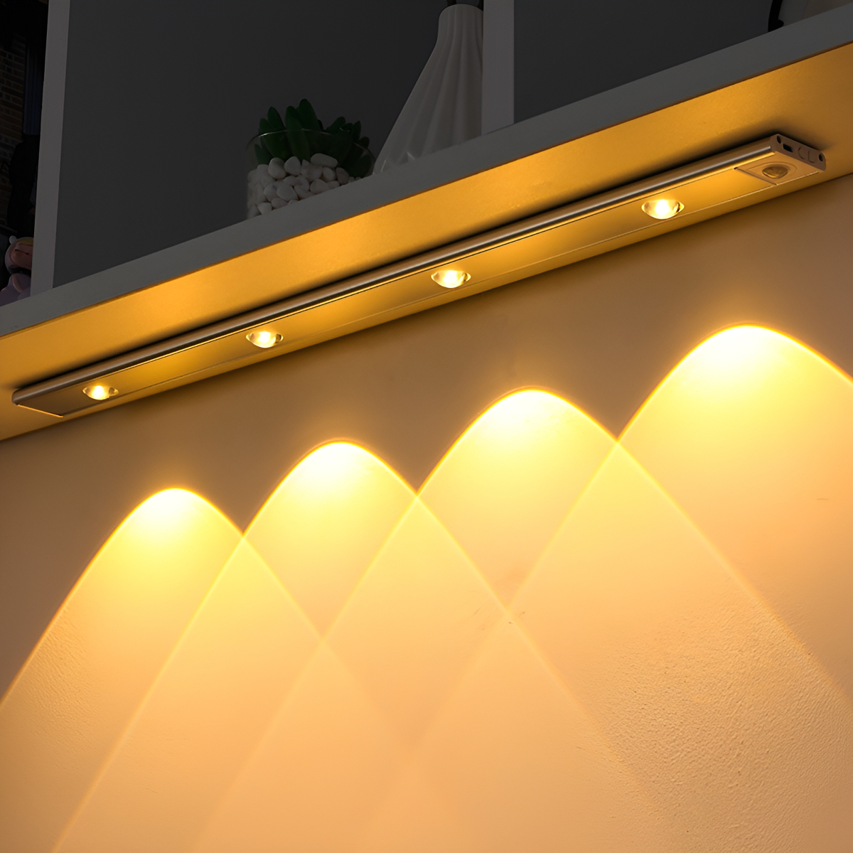 Tira De Luz Led Rígida Recargable Usb Regulable - 50cm - Imagen 11