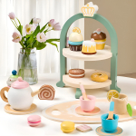 Juguete Infantil En Madera Pastelería Hora Del Té - Imagen 3