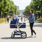 Cochecito De Bebé Belecco 535-q3 Diseño Moderno - Imagen 4