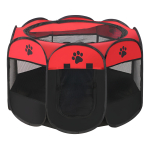 Corral Plegable Para Mascota Canil Cerco Para Perro O Gato M - Imagen 6