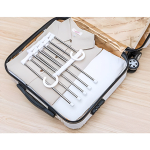 Perchas Practicas Organizador Acero Inoxidable - Imagen 16