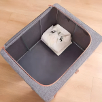 Caja Organizadora De Ropa Plegable Resistente 50x40x33 - Imagen 5