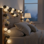 Guias Luces Cotton Ball Con Forma Esfera Led 3 Metros Guia - Imagen 29