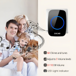 Timbre Inalámbrico 110 Db Enchufe Inteligente 300 Metros - Imagen 5